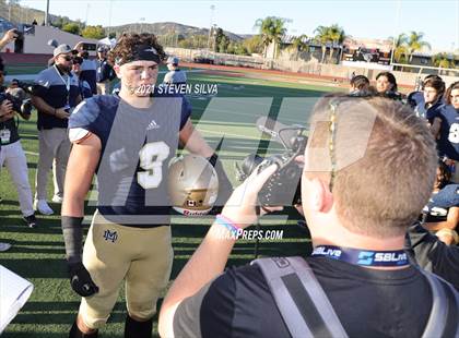 Thumbnail 2 in Mater Dei Catholic vs. Ramona (CIF SDS D3 Final) photogallery.