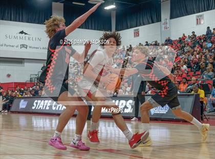 Thumbnail 3 in Mater Academy East Las Vegas vs Fernley (2025 NIAA 3A State Championship) photogallery.