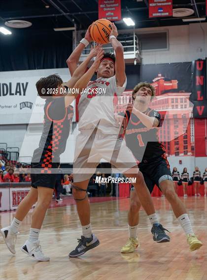 Thumbnail 2 in Mater Academy East Las Vegas vs Fernley (2025 NIAA 3A State Championship) photogallery.