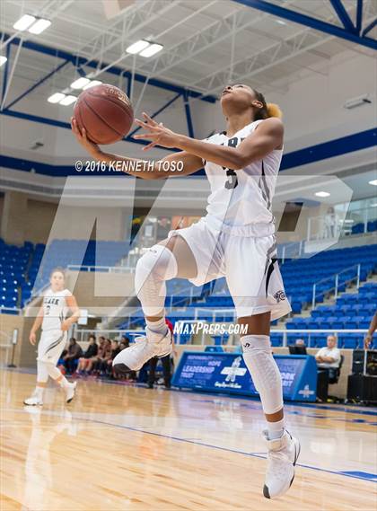 Thumbnail 2 in Wagner @ Clark (NISD Girls Basketball Tournament) photogallery.