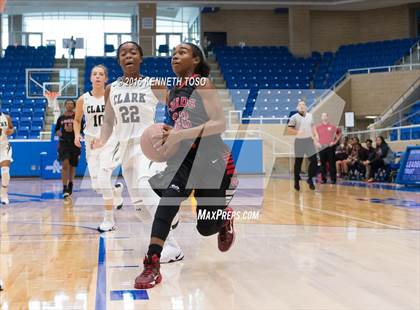 Thumbnail 2 in Wagner @ Clark (NISD Girls Basketball Tournament) photogallery.