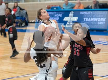 Thumbnail 2 in Wagner @ Clark (NISD Girls Basketball Tournament) photogallery.