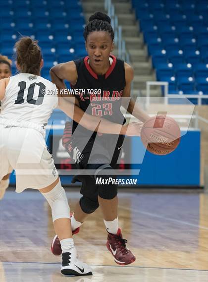 Thumbnail 1 in Wagner @ Clark (NISD Girls Basketball Tournament) photogallery.