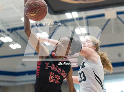 Thumbnail 3 in Wagner @ Clark (NISD Girls Basketball Tournament) photogallery.