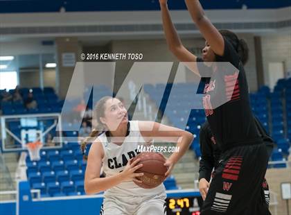 Thumbnail 3 in Wagner @ Clark (NISD Girls Basketball Tournament) photogallery.