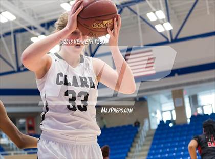 Thumbnail 1 in Wagner @ Clark (NISD Girls Basketball Tournament) photogallery.