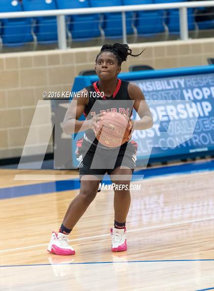 Thumbnail 1 in Wagner @ Clark (NISD Girls Basketball Tournament) photogallery.
