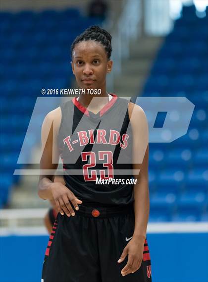 Thumbnail 2 in Wagner @ Clark (NISD Girls Basketball Tournament) photogallery.