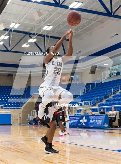 Thumbnail 1 in Wagner @ Clark (NISD Girls Basketball Tournament) photogallery.