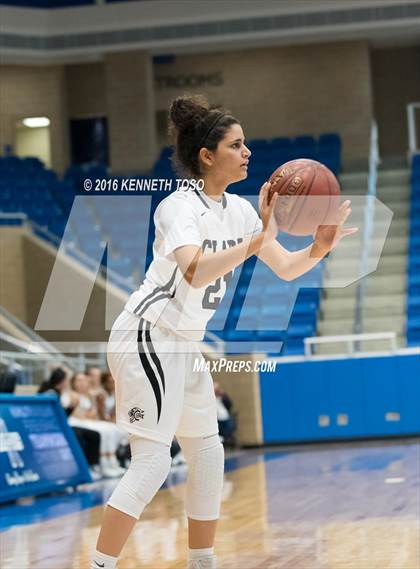 Thumbnail 3 in Wagner @ Clark (NISD Girls Basketball Tournament) photogallery.
