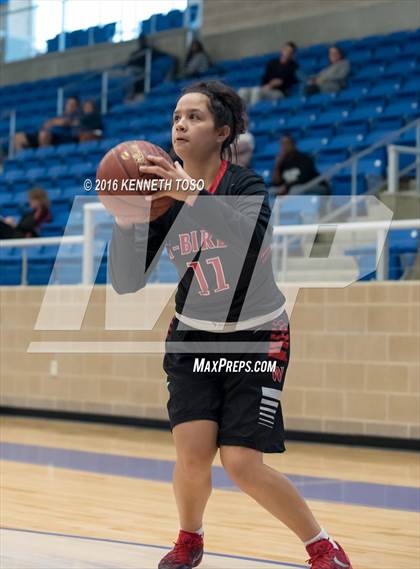 Thumbnail 1 in Wagner @ Clark (NISD Girls Basketball Tournament) photogallery.