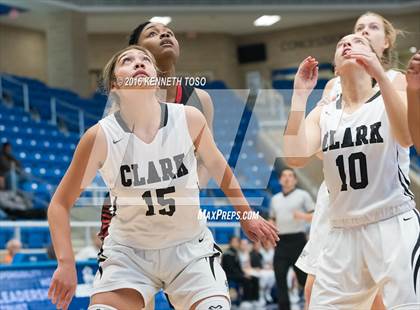Thumbnail 1 in Wagner @ Clark (NISD Girls Basketball Tournament) photogallery.