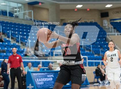 Thumbnail 2 in Wagner @ Clark (NISD Girls Basketball Tournament) photogallery.