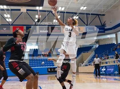 Thumbnail 3 in Wagner @ Clark (NISD Girls Basketball Tournament) photogallery.