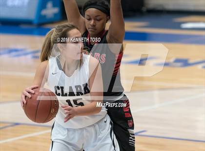 Thumbnail 1 in Wagner @ Clark (NISD Girls Basketball Tournament) photogallery.