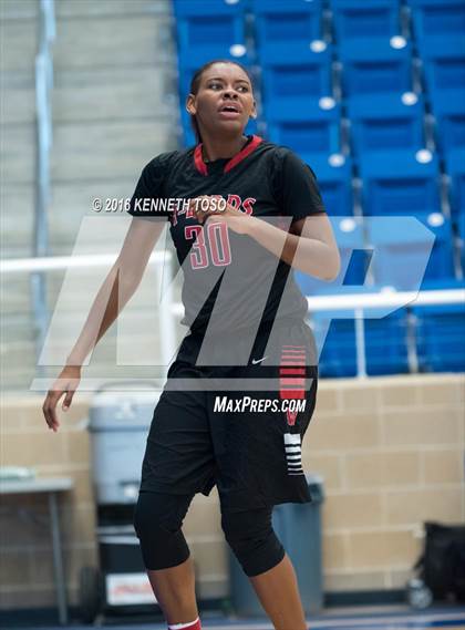 Thumbnail 2 in Wagner @ Clark (NISD Girls Basketball Tournament) photogallery.