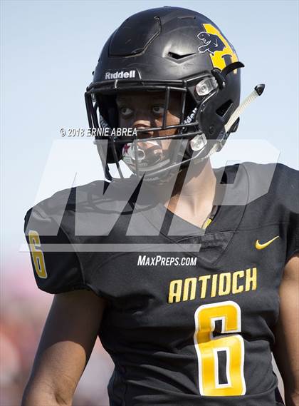 Thumbnail 1 in Pittsburg @ Antioch (100th Big Little Game) photogallery.