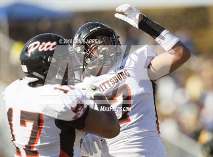 Thumbnail 1 in Pittsburg @ Antioch (100th Big Little Game) photogallery.