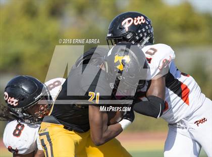 Thumbnail 1 in Pittsburg @ Antioch (100th Big Little Game) photogallery.