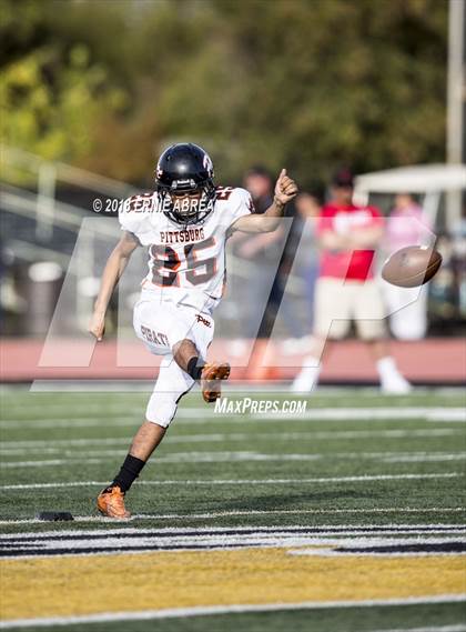 Thumbnail 1 in Pittsburg @ Antioch (100th Big Little Game) photogallery.