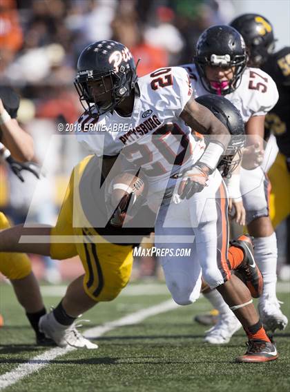 Thumbnail 2 in Pittsburg @ Antioch (100th Big Little Game) photogallery.