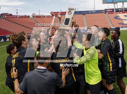 Thumbnail 2 in St. Joseph vs. Maeser Prep Academy (UHSAA 2A Final) photogallery.