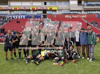 Thumbnail 2 in St. Joseph vs. Maeser Prep Academy (UHSAA 2A Final) photogallery.