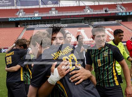 Thumbnail 1 in St. Joseph vs. Maeser Prep Academy (UHSAA 2A Final) photogallery.