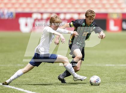 Thumbnail 2 in St. Joseph vs. Maeser Prep Academy (UHSAA 2A Final) photogallery.