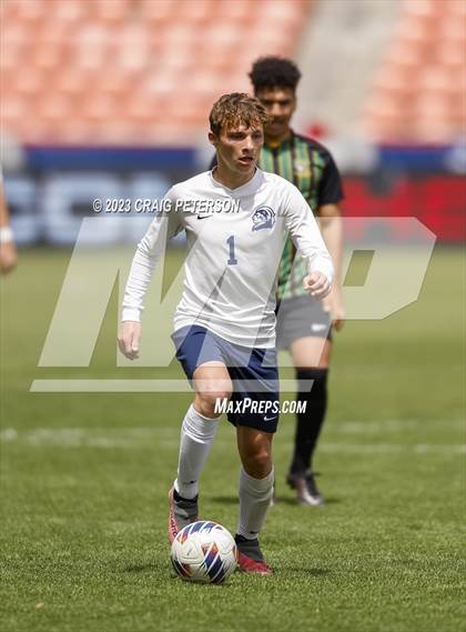 Thumbnail 2 in St. Joseph vs. Maeser Prep Academy (UHSAA 2A Final) photogallery.
