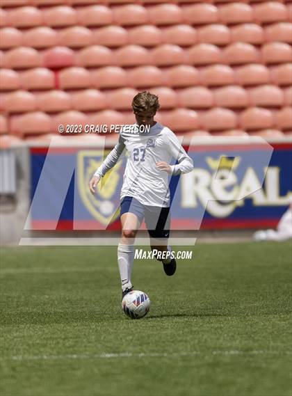 Thumbnail 3 in St. Joseph vs. Maeser Prep Academy (UHSAA 2A Final) photogallery.