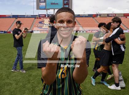 Thumbnail 3 in St. Joseph vs. Maeser Prep Academy (UHSAA 2A Final) photogallery.