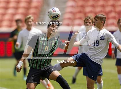 Thumbnail 2 in St. Joseph vs. Maeser Prep Academy (UHSAA 2A Final) photogallery.
