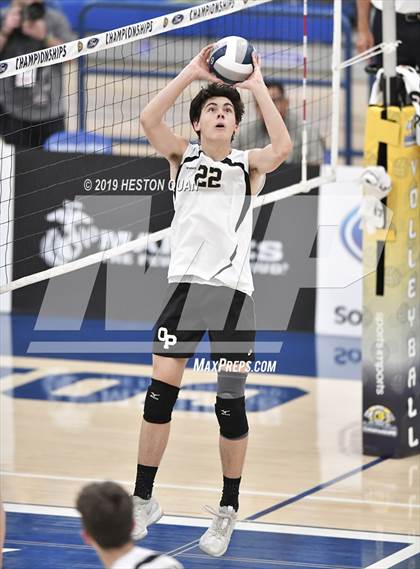 Thumbnail 1 in Oak Park vs. Saddleback Valley Christian (CIF-SS D2 Final) photogallery.