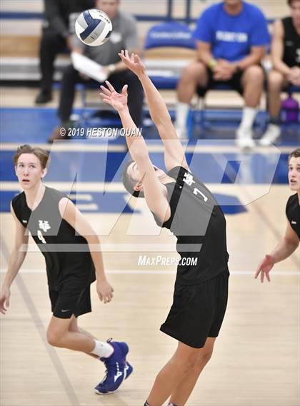 Thumbnail 2 in Oak Park vs. Saddleback Valley Christian (CIF-SS D2 Final) photogallery.