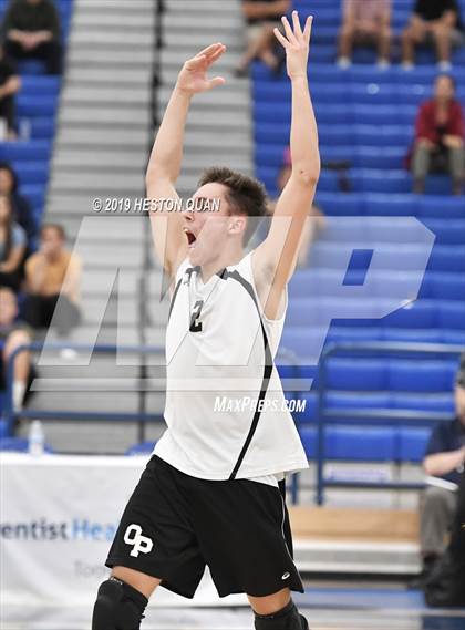 Thumbnail 2 in Oak Park vs. Saddleback Valley Christian (CIF-SS D2 Final) photogallery.
