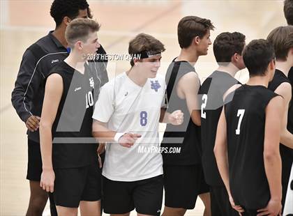 Thumbnail 3 in Oak Park vs. Saddleback Valley Christian (CIF-SS D2 Final) photogallery.