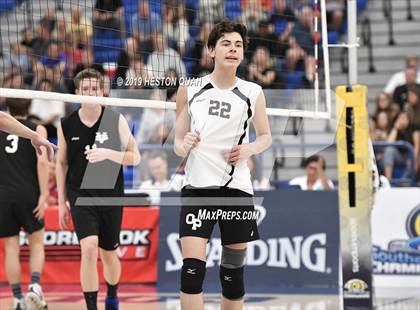 Thumbnail 1 in Oak Park vs. Saddleback Valley Christian (CIF-SS D2 Final) photogallery.