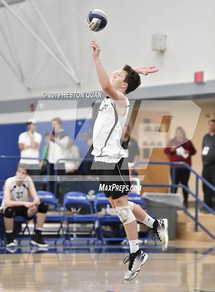 Thumbnail 3 in Oak Park vs. Saddleback Valley Christian (CIF-SS D2 Final) photogallery.