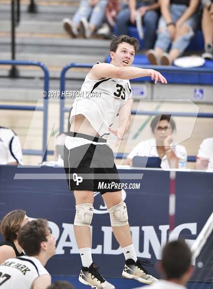 Thumbnail 3 in Oak Park vs. Saddleback Valley Christian (CIF-SS D2 Final) photogallery.