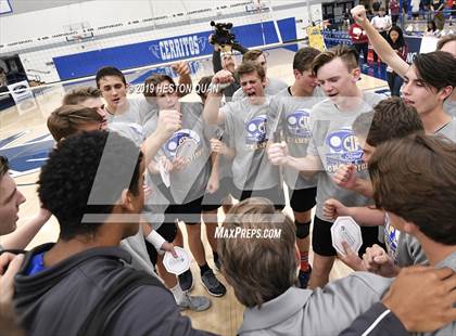 Thumbnail 3 in Oak Park vs. Saddleback Valley Christian (CIF-SS D2 Final) photogallery.