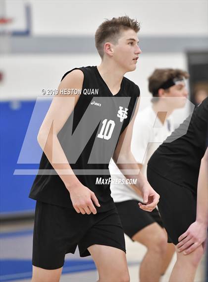 Thumbnail 2 in Oak Park vs. Saddleback Valley Christian (CIF-SS D2 Final) photogallery.