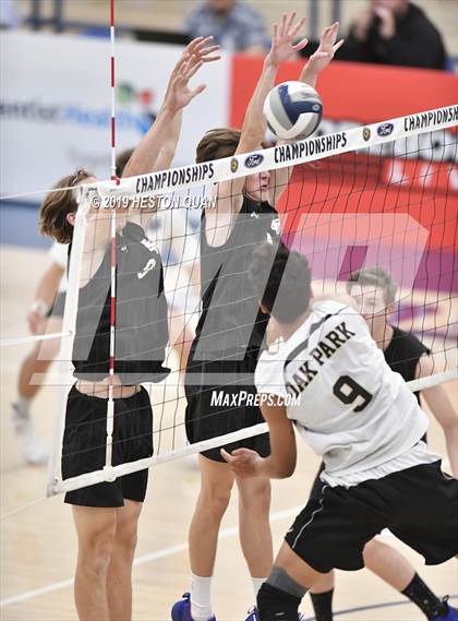 Thumbnail 1 in Oak Park vs. Saddleback Valley Christian (CIF-SS D2 Final) photogallery.