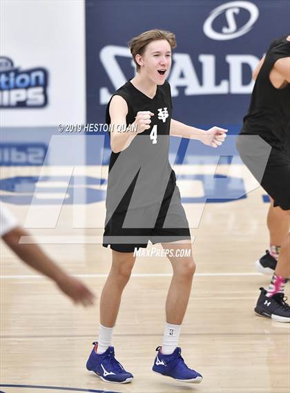 Thumbnail 3 in Oak Park vs. Saddleback Valley Christian (CIF-SS D2 Final) photogallery.