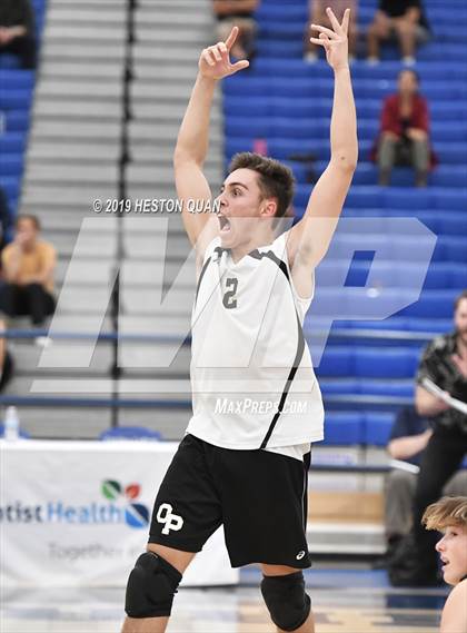 Thumbnail 1 in Oak Park vs. Saddleback Valley Christian (CIF-SS D2 Final) photogallery.