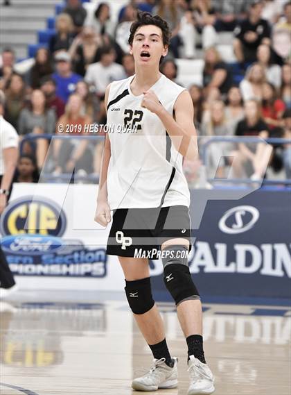 Thumbnail 2 in Oak Park vs. Saddleback Valley Christian (CIF-SS D2 Final) photogallery.