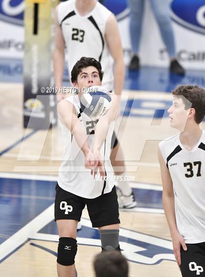 Thumbnail 1 in Oak Park vs. Saddleback Valley Christian (CIF-SS D2 Final) photogallery.