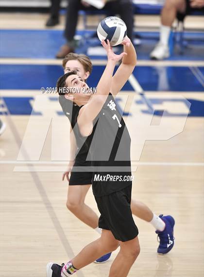 Thumbnail 1 in Oak Park vs. Saddleback Valley Christian (CIF-SS D2 Final) photogallery.