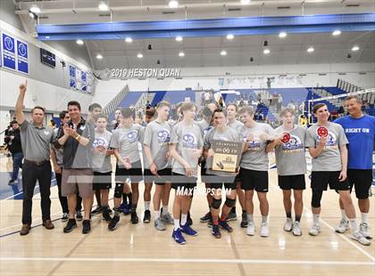 Thumbnail 2 in Oak Park vs. Saddleback Valley Christian (CIF-SS D2 Final) photogallery.