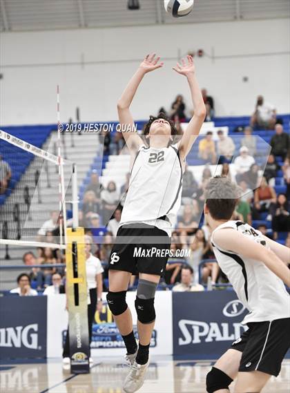 Thumbnail 3 in Oak Park vs. Saddleback Valley Christian (CIF-SS D2 Final) photogallery.